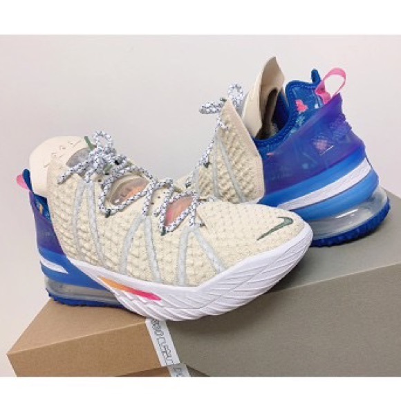🎉 HP 🎉 NIKE LEBRON 18 | “Los Angeles By Day" - Picture 4 of 16